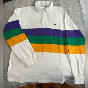 Perlis classic Mardi Gras shirt